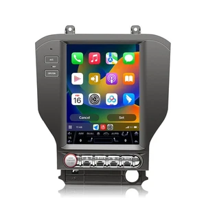 10.4" TouchScreen Radio Android Tesla Model GPS for Ford Mustang 2015-2021 - Picture 1 of 13