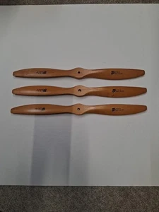 Top Flite 15x6 Wood Props Lot Of 3 - Picture 1 of 7