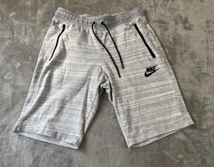 Nike Cotton Athletic Shorts Gray Static Mens Size Medium 10” Inseam !! - Picture 1 of 6
