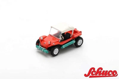 Coche modelo Schuco 450924700 1:43 1964 Meyers Manx Buggy rojo fundido a presión Foto 1 de 4