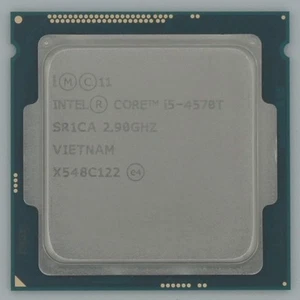 Intel 4th Gen CPU Core I5-4570T 2,90 GHz (3,6 Turbo) 4MB LGA-1150 Prozessor - Bild 1 von 6