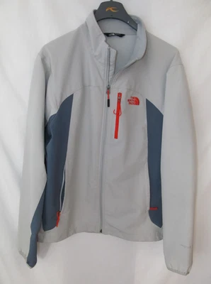 THE NORTH FACE Men's Gray Softshell Windwall Full Zip Windbreaker Jacket Size L - Image 1 of 4