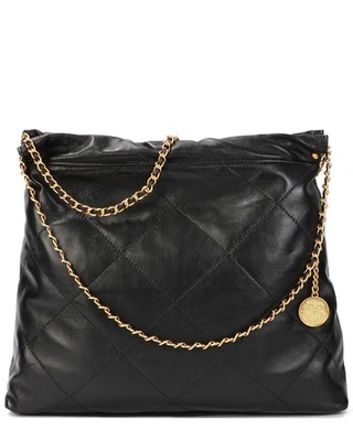 Bolso de Mano Tiffany & Fred Paris de Cuero Acolchado Negro para Mujer Foto 1 de 3