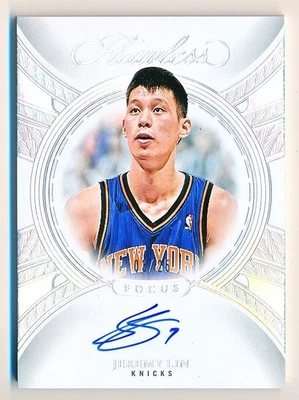 2024-25 Flawless Jeremy Lin Flawless Focus Autographs Auto #FFA-LIN (03/25) - Image 1 of 2