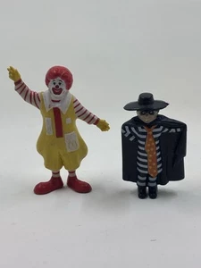 1985 McDonald’s Ronald McDonald + Hamburgler Happy Meal Toy Lot Canada Vintage - Bild 1 von 9