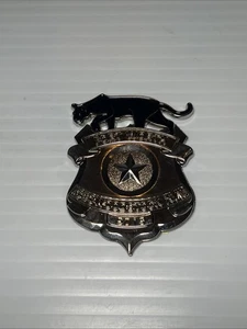 Fort Worth Geo Woodstock XVII 2018 Black Panther Badge Geocoin Unactivated  - Picture 1 of 5