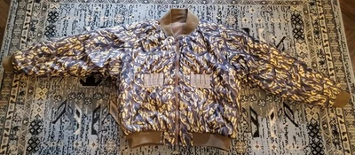 NEW Vintage Columbia Camo Camouflage Puffer Reversible Jacket Men XL Delta Marsh - Image 1 of 4