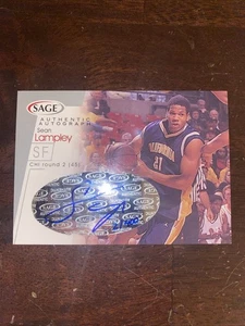 2001-02 Sage Hit Sean Lampley 2/400 !!!!!!!!!!! - Picture 1 of 2