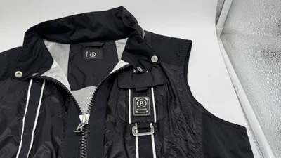 Chaleco Bogner Negro Cremallera Completa Mujer Talla Grande EU 42 NUEVO CON ETIQUETAS Foto 1 de 4