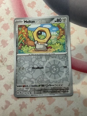 Meltan - Common SV05: Temporal Forces 116/162 NM Reverse Holo - Image 1 of 2