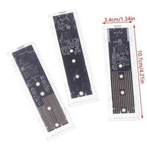 M.2 NVME PCIe /NGFF SATA /Dual Protocol SSD USB Type C 10Gbps M2 Hard Disk Box - Photo 1/15