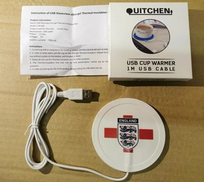 Job Lot of 70 England USB Home Office Cup Warmers - Image 1 of 4