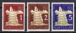 PORTUGAL #928-930 MNH CENTERNARY SHRINE OF OUR LADY OF MT. SAMEIRO, BRAGA - Picture 1 of 1