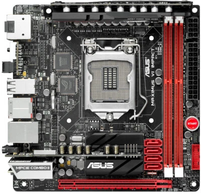 For Asus Maximus VI Impact Mini-ITX Motherboard Tested 100% ok LGA1150 DDR3 - Image 1 of 4