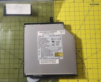 SBW-242C Laptop Optical DVD-ROM / CD-RW Drive SBW242CE    P/N UQ81-C - Image 1 of 4