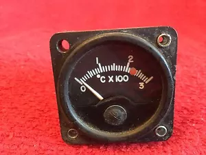 WESTON ELEC INST CORP 2 1/4" A-2A TEMPERATURE INDICATOR P/N 115703 - Picture 1 of 7