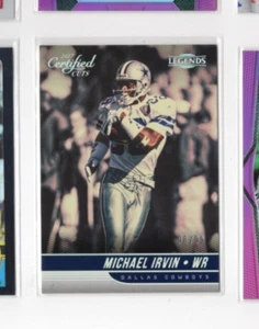 2017 Panini Donruss Tagli Certificati - Michael Irvin - Leggende /99 - Foto 1 di 1