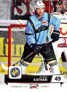 2011-12 German DEL #194 Klaus Kathan