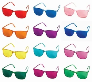 Gafas de colorterapia gafas de color "Elegante" - 12 colores diferentes a elegir - Imagen 1 de 13