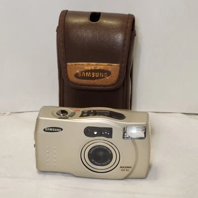 Cámara fotográfica Samsung Máxima Zoom 60XL 35mm sin probar para piezas/reparación sin batería  Foto 1 de 4