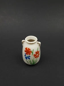 Vaso miniatura giapponese vintage casa delle bambole mobili chachkies Knick Knack - Foto 1 di 5