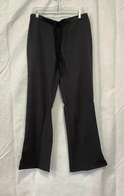 Pantalón Médico AVE By Medline Mujer Cordón Pierna Recta Bolsillos Cortados Gris Talla S Foto 1 de 4