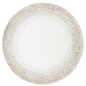 Rosenthal TAC Gold Service Bianco Dinner Plate Palazzo RORO II Charger 13" New - Picture 1 of 3