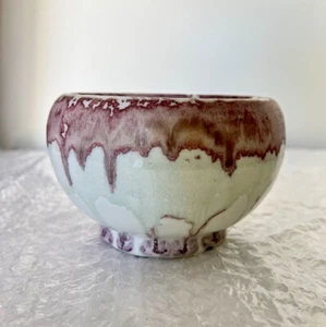 Brand New Hand made Clay Enamel Glazed Succulent Pot/planter With Drainage #325 - Picture 1 of 8