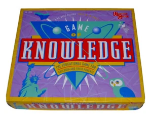 Game of Knowledge Educational Children BoardGame 1995 University Games 1800 - Picture 1 of 8