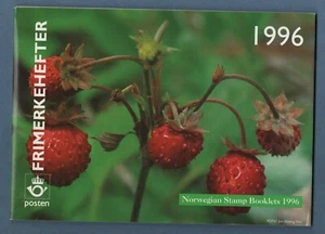 STAMPS NORWAY- Booklets Year Set 1996 folder, 6 booklets -  **MNH - Picture 1 of 4