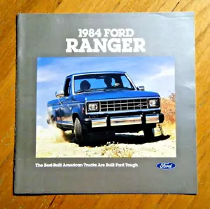 Sammlerstück Vintage 1984 Ford Ranger Original Verkaufsbroschüre - Bild 1 von 2