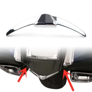 Chrome Rear Fender Accent Leading Edge Tip Trim For Honda Goldwing 1800 2018-20 - Picture 1 of 7