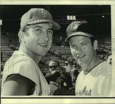 1972 Press Photo New York Mets pitcher Jerry Koosman, left - nos18446