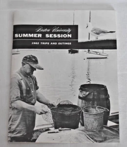 Boston University Sommersitzung 1962 Ausflüge & Ausflüge Broschüre - Bild 1 von 6
