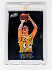 2018 Panini Black Friday Panini Collection Rapture #JW Jerry West /25 Lakers HOF