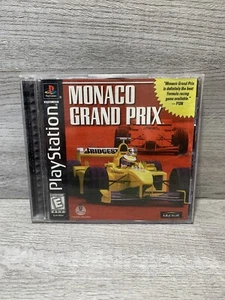 Monaco Grand Prix - Sony Playstation 1 PS1 Completo con Estuche y Manual - Imagen 1 de 4