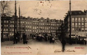 CPA A AMSTERDAM 34 Brug over de Zoutkeetsgracht PAÍSES BAJOS (565772) - Imagen 1 de 1