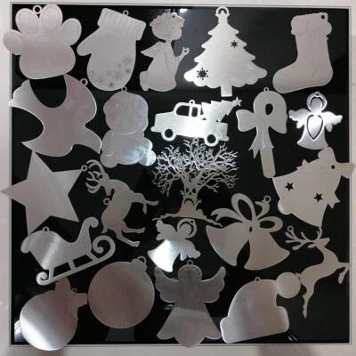 Large Christmas decorations 23 pcs ornament S.steel chain Reusable Door chains - Image 1 of 4