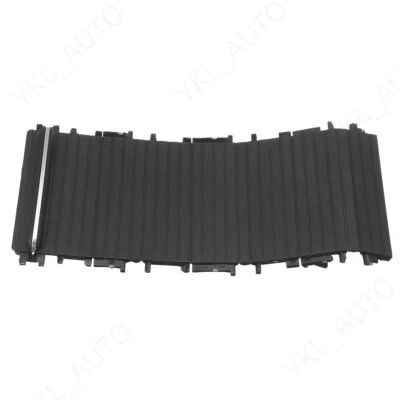 Center Console Tray Roller Blind Cover Black For BMW E46 328i 330 M3 1998-2005 - Image 1 of 4