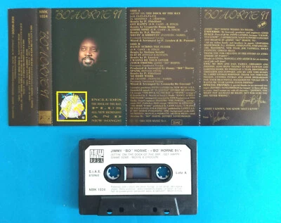 MC Musicassetta JIMMY"BO"HORNE "Bo" Horne '91 synth pop funk disco   - Immagine 1 di 2