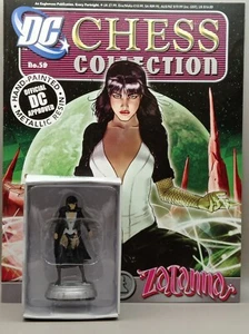 DC Comics Chess Collection Zatanna Issue 59 White pawn with magazine - Picture 1 of 6