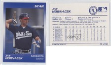 1990 Star Sarasota White Sox Jay Hornacek #12