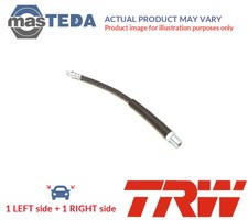 PHD2073 BRAKE HOSE LINE PIPE FRONT TRW 2PCS NEW OE REPLACEMENT