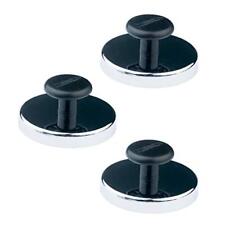 Round Base Magnets with Knob - 2.04" Diameter, 0.98" Total Height with 1" Dia...