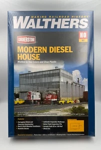 HO Walthers Cornerstone Modern Diesel House 933-2916. Brand New, Sealed. - Picture 1 of 3