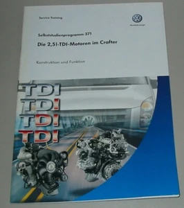 VW Crafter LT Typ 2E 1.Generation 2,5 l TDI SSP 371 Buch Stand Juli 2006! - Picture 1 of 1