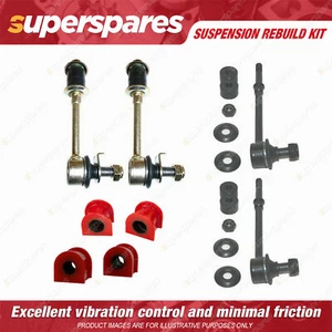 Front & Rear Sway Bar Link + Mount Bushes kit for TOYOTA PRADO RZJ VZJ KZJ 95 - Picture 1 of 4