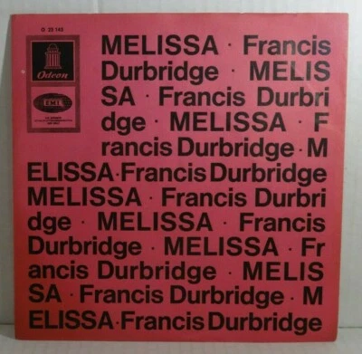Odeon Studio Orchester - Melissa-theme (Durbridge Krimi💡 7" Single Odeon 1965 - Bild 1 von 4