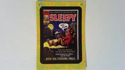 2008 Wacky Pack Flashback #50 '74 Sleepy Packages WP1 - Image 1 of 2