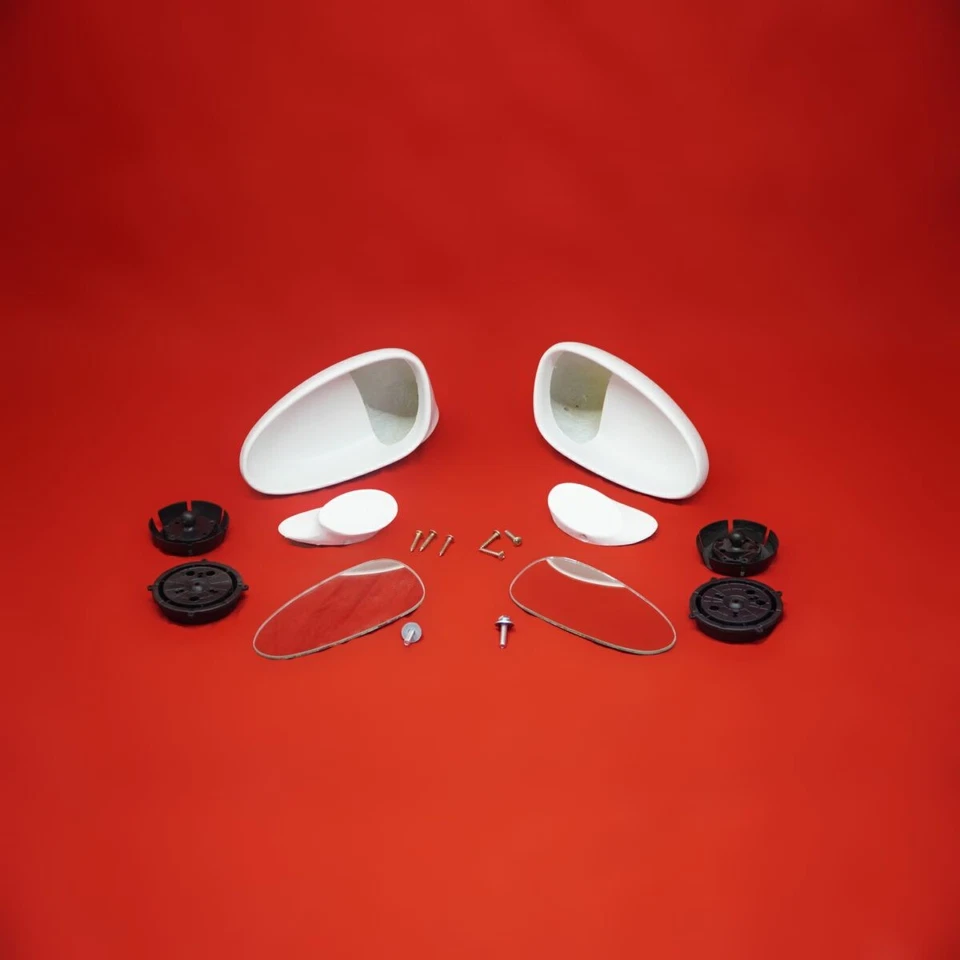 Porsche 964 Fiberglass Cup Mirrors With Manual Adjusting (Pair) - Image 1 of 1